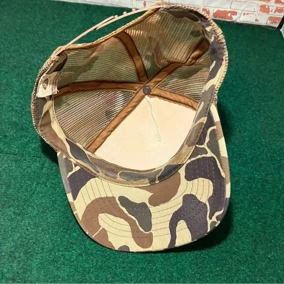 Vtg Duck Camo SnapBack Hat - Picture 5 of 6